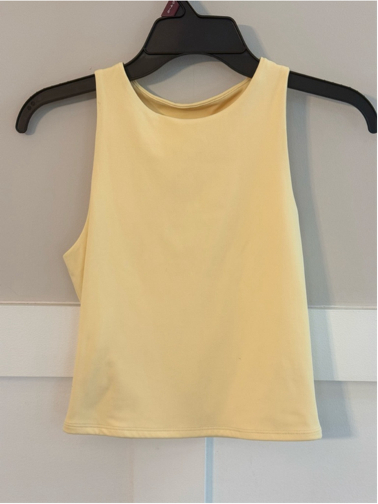 Colorfulkoala Tops - Colorfulkoala Butter Yellow Athletic Tank Top Women's XS Pilates Yoga Athleisure